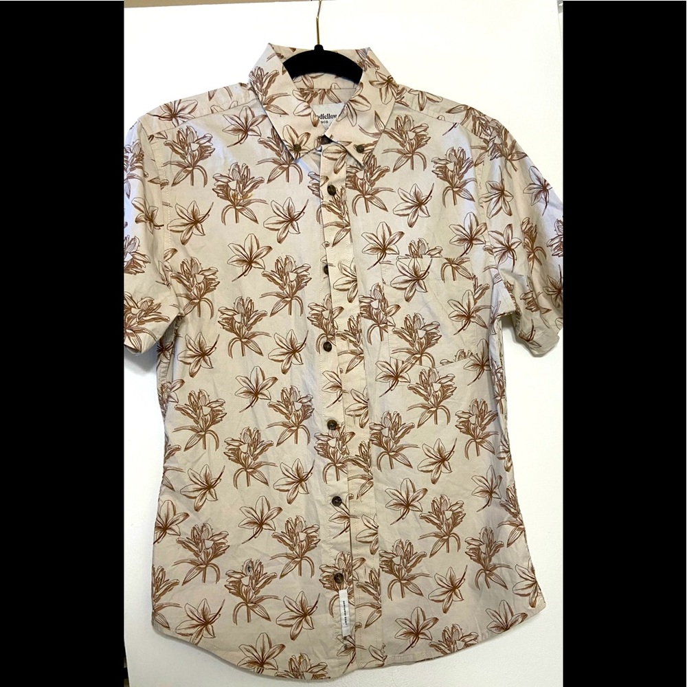Button Down Floral Shirt